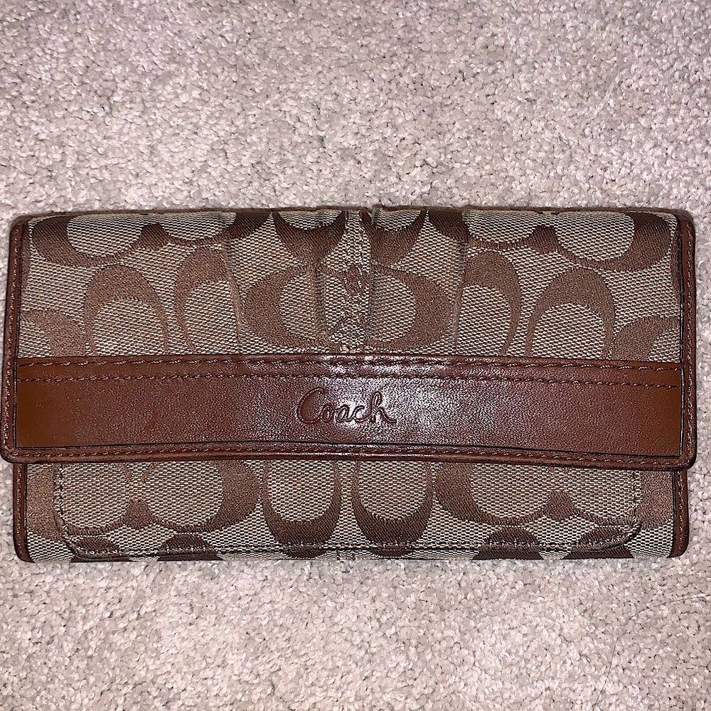 Y2K Coach Soho flap wallet